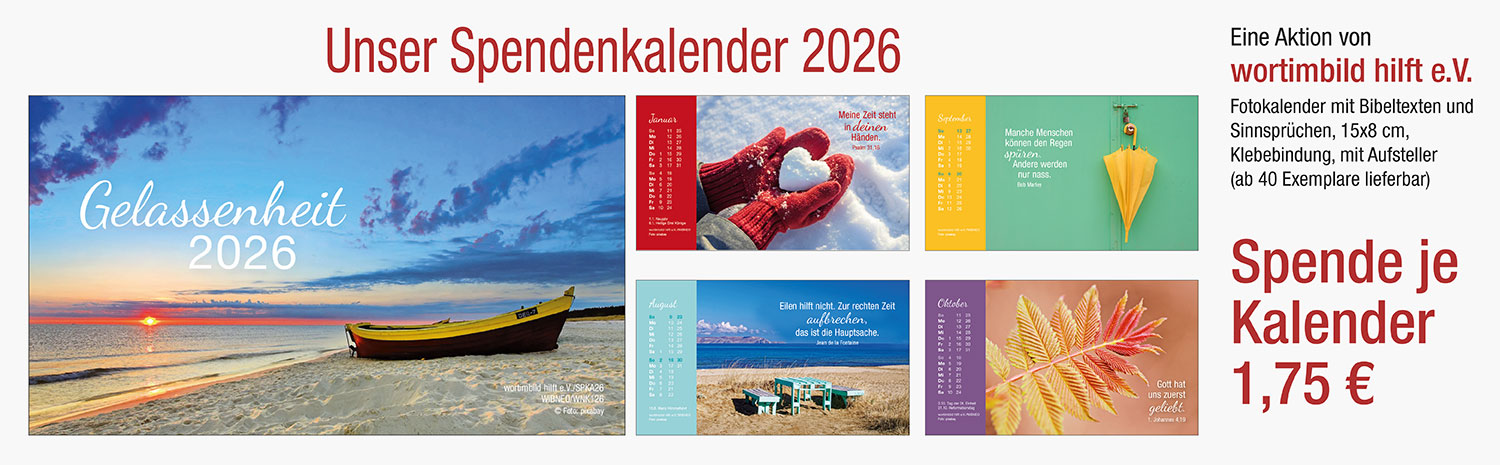 Spendenkalender 2026